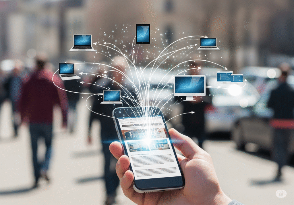 mobile device website traffic