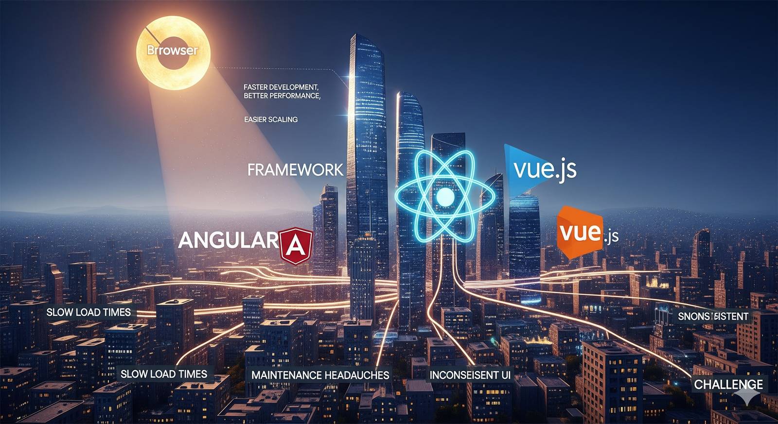 frontend frameworks for app development in 2025