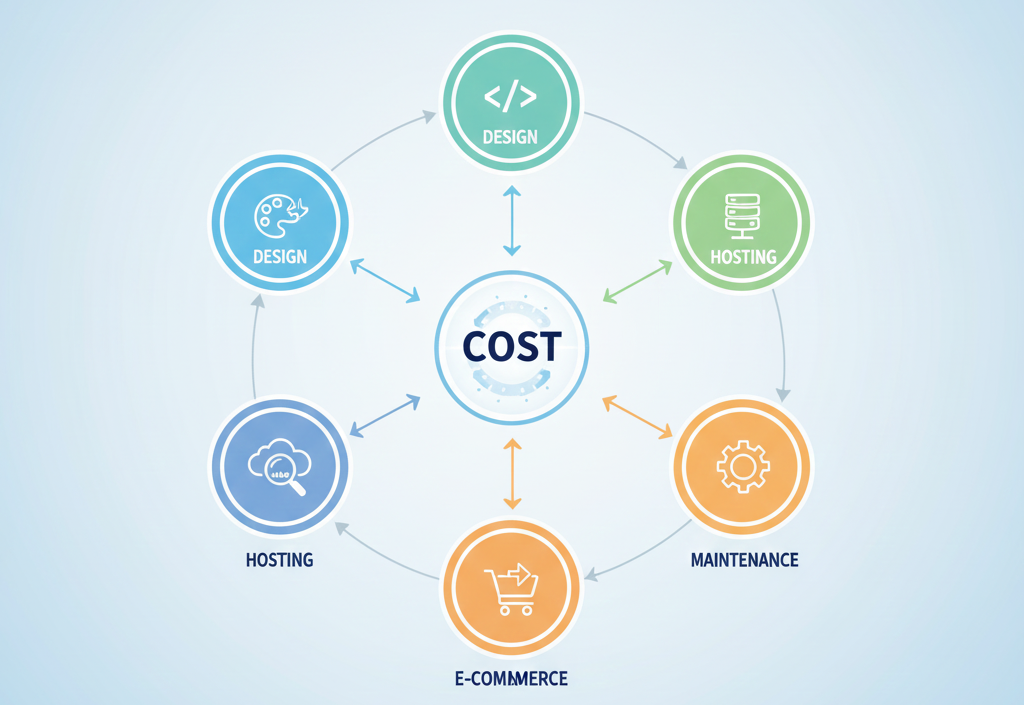 Website development cost in India 2025