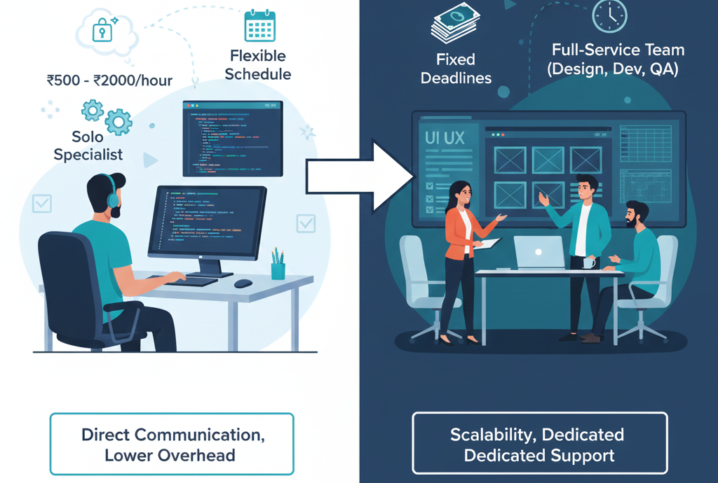 Website development cost in India 2025