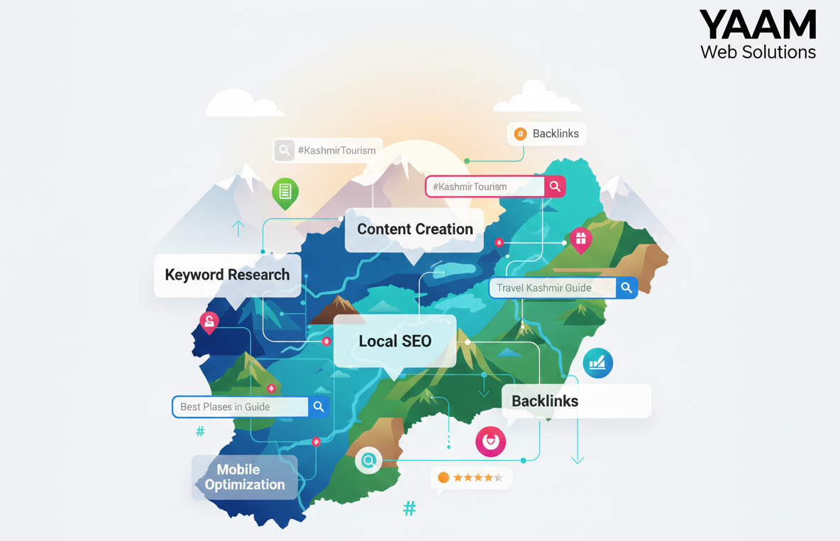 Kashmir Travel SEO