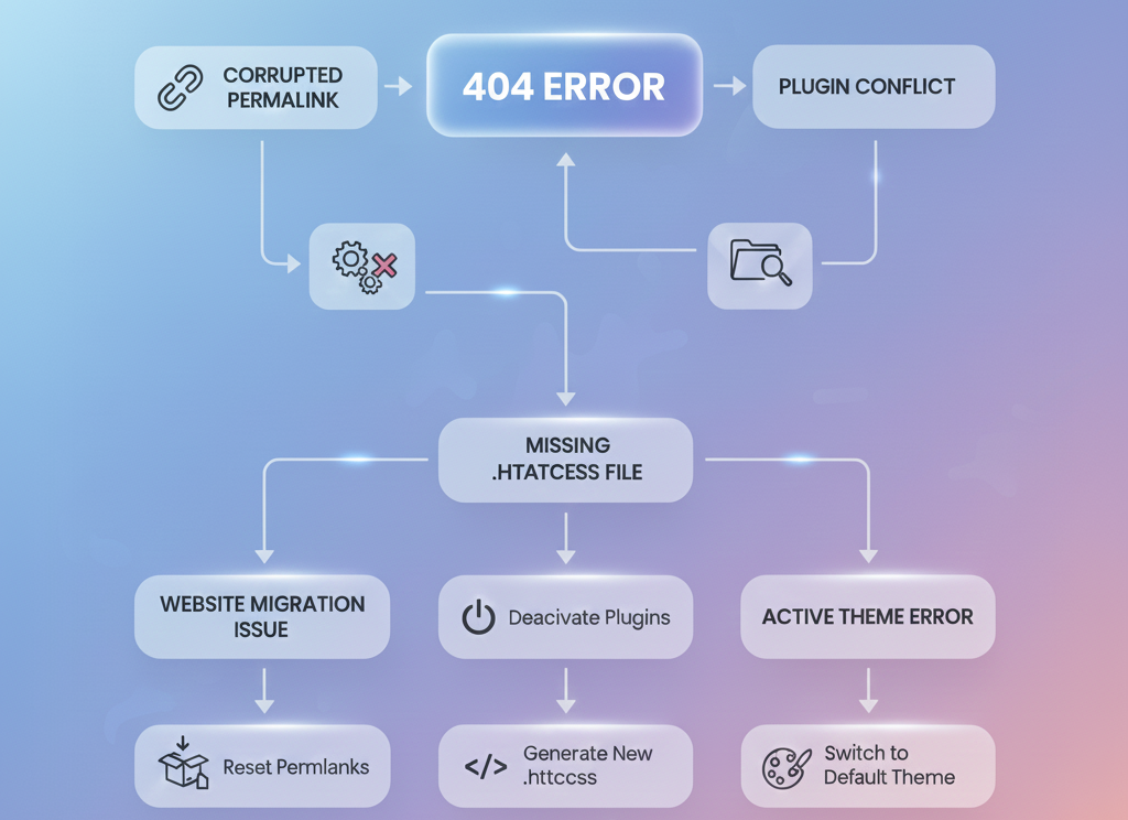 fix 404 error in WordPress