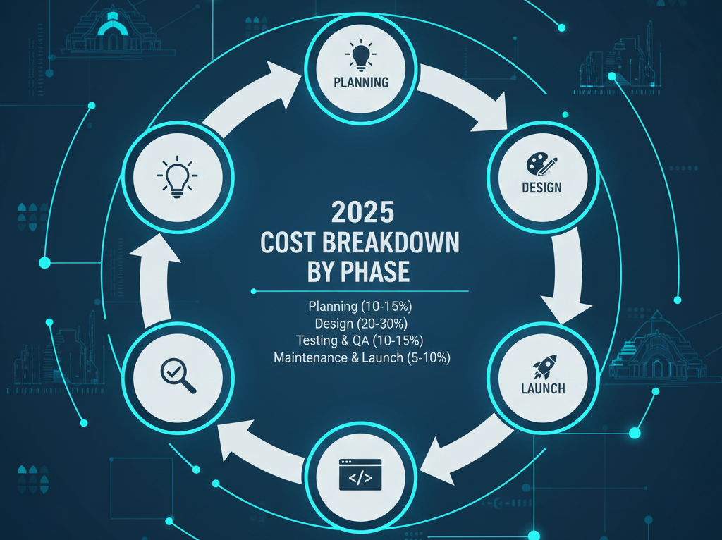 Website development cost in India 2025