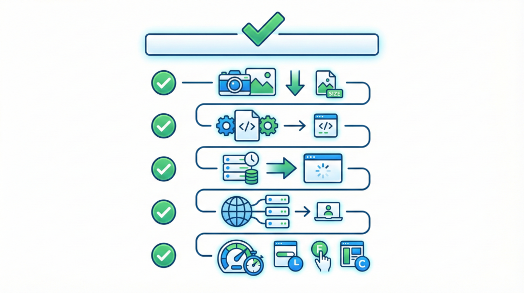 Complete page speed SEO checklist 2026 for faster websites