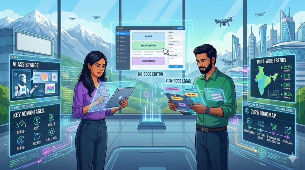 No-Code & Low-Code Website Development in India