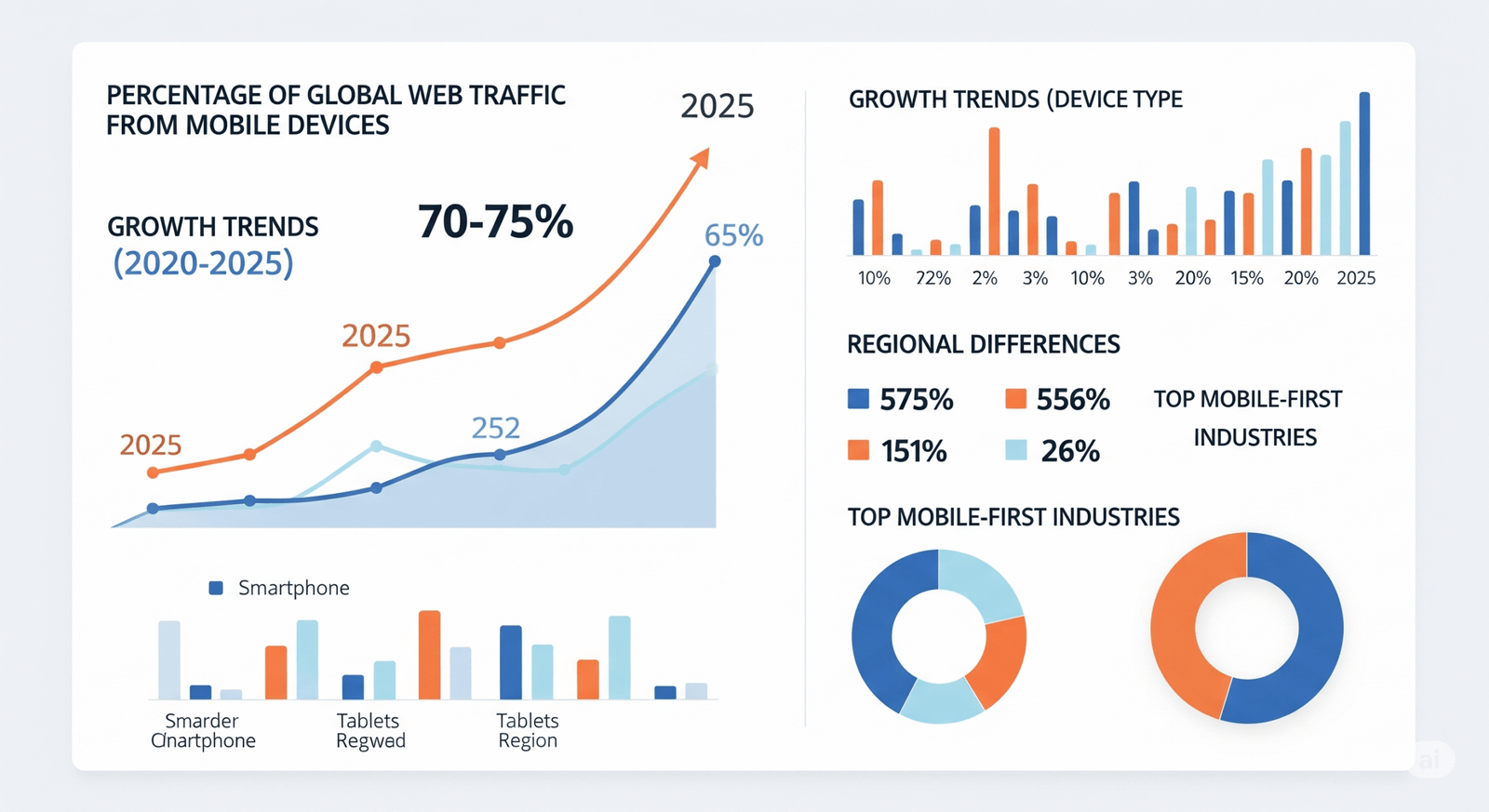 mobile device website traffic