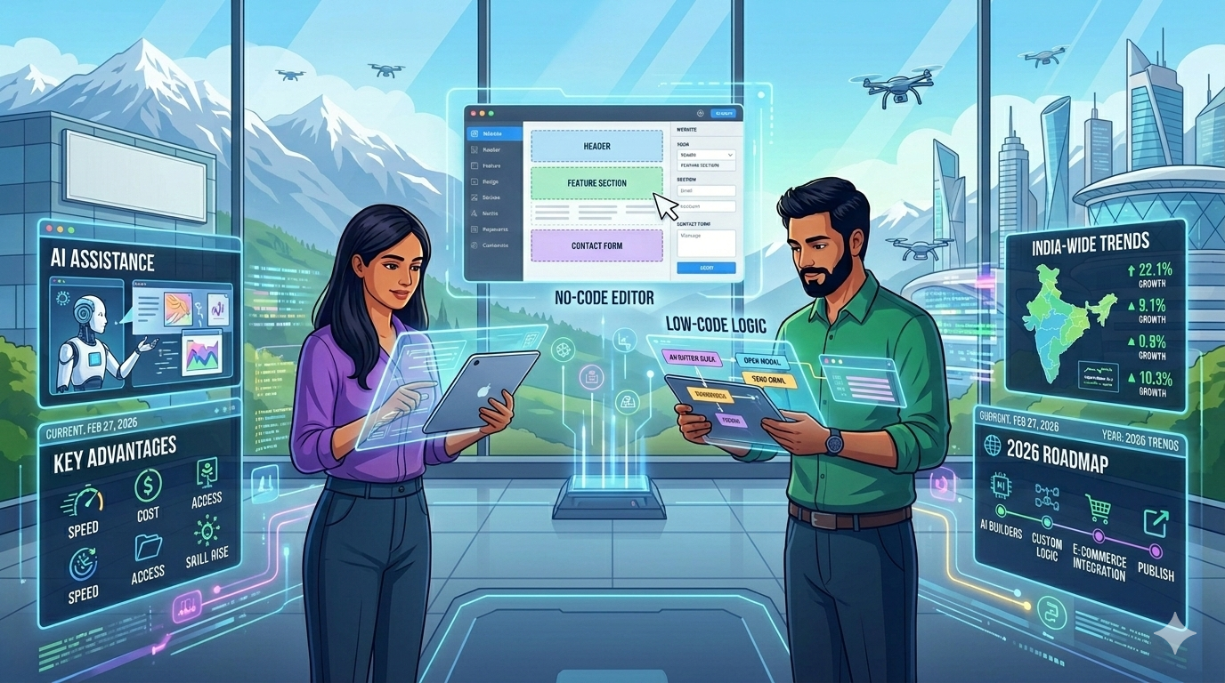 No-Code & Low-Code Website Development in India