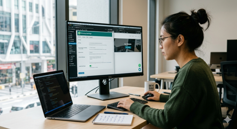 WhatsApp Chat Integration for Website