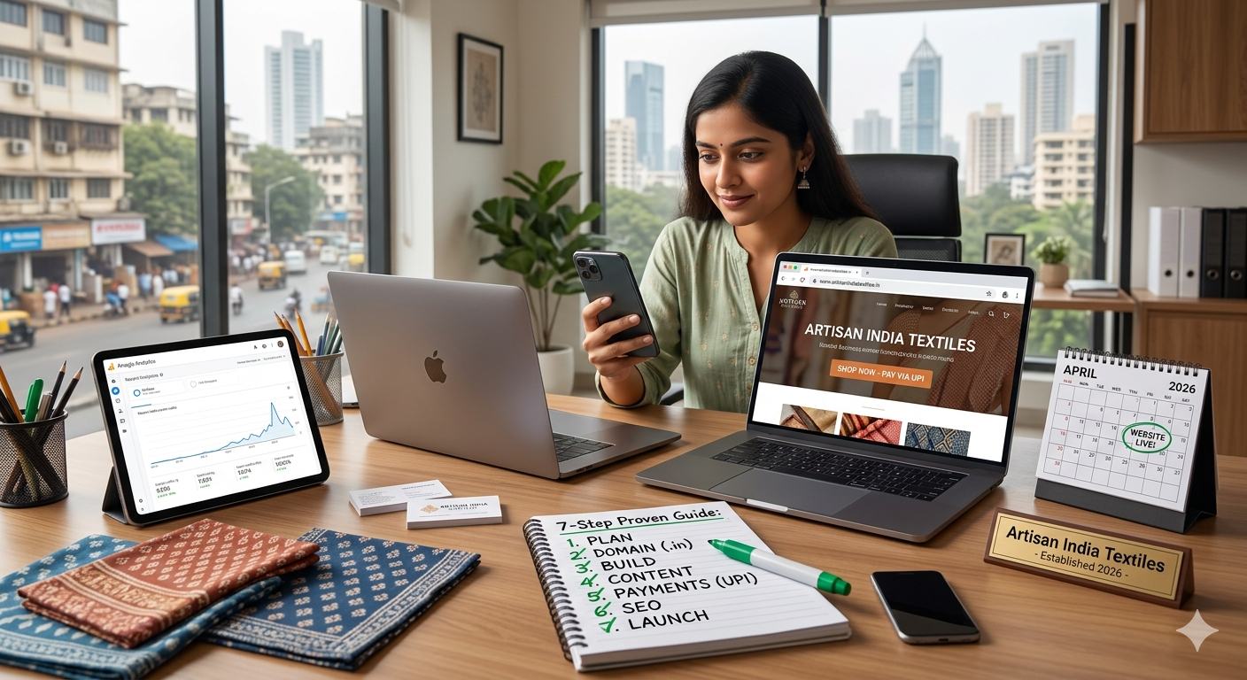 How to Create a Business Website in India